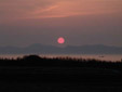 鳥取　大山　夕日
